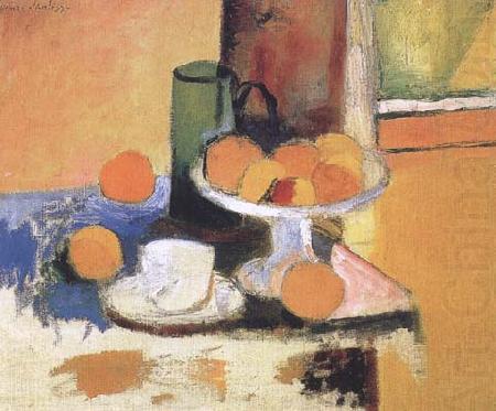 Still Life with Oranges (II) (mk35), Henri Matisse